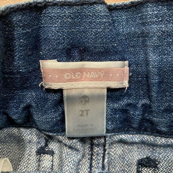 Old Navy Denim Jean Skirt Adjustable Waist Toddler Size 2T - Picture 3 of 8